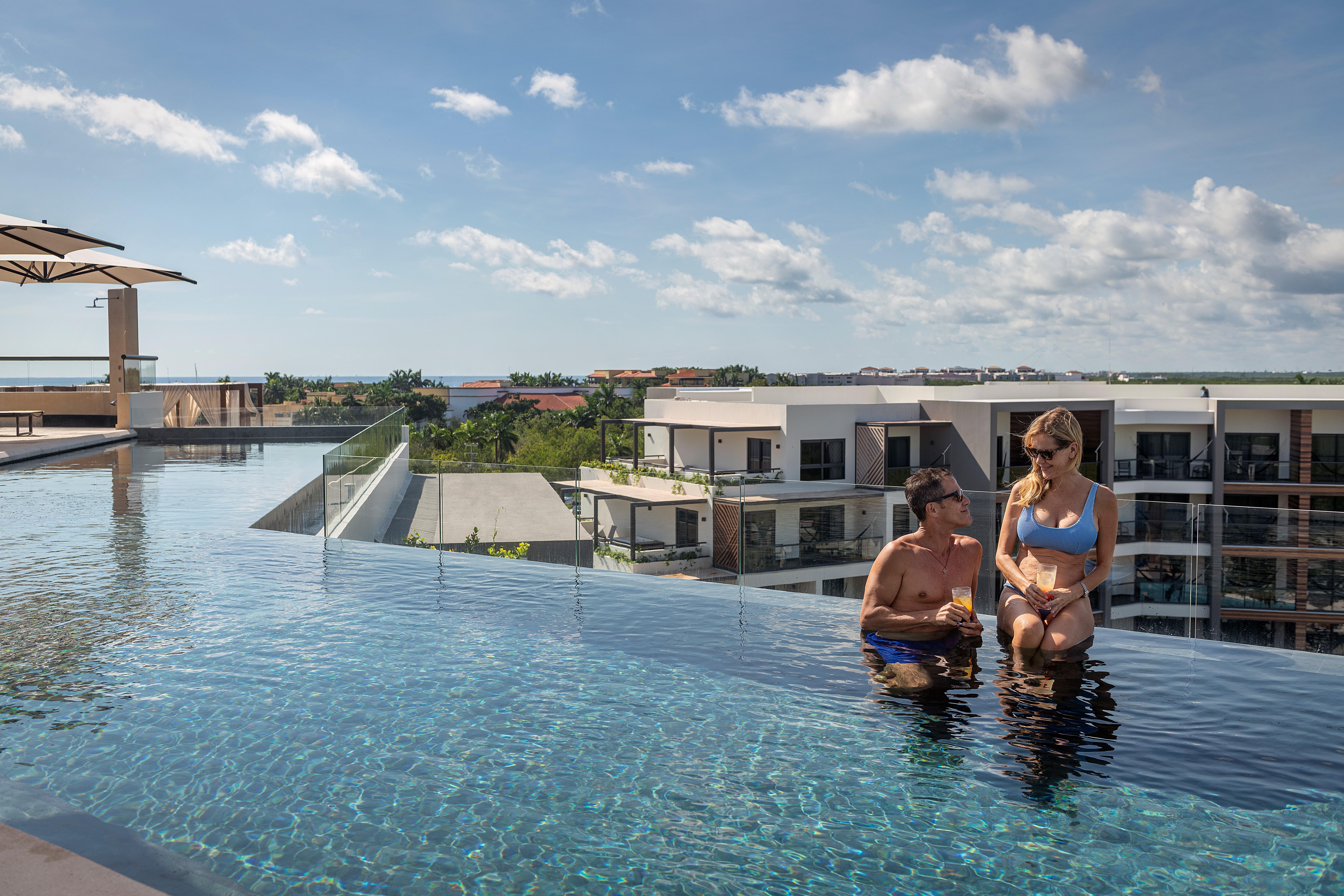 A Private Junior Suite At The All-Inclusive, Ventus At Marina El Cid Spa & Beach (Adults Only) Puerto Morelos Exterior foto